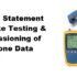 Method Statement for Fluke Testing & Commissioning of Telephone Data System