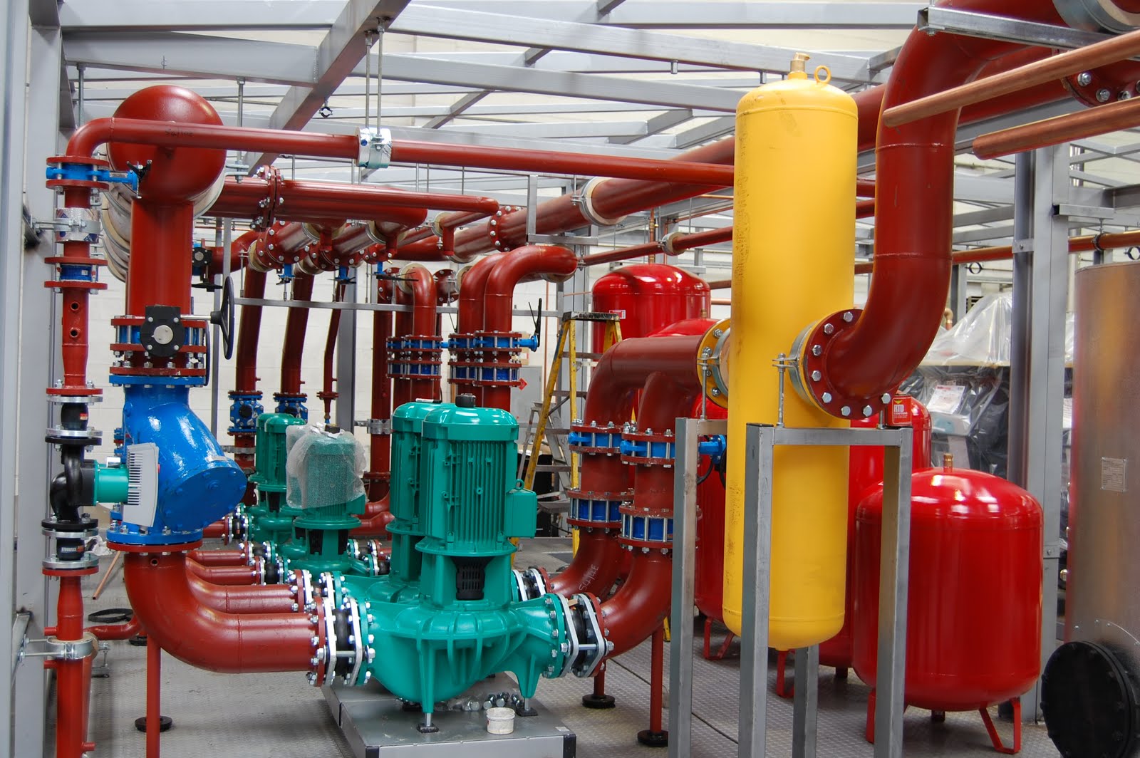 Procedure for Installation of Chilled Water Pumps
