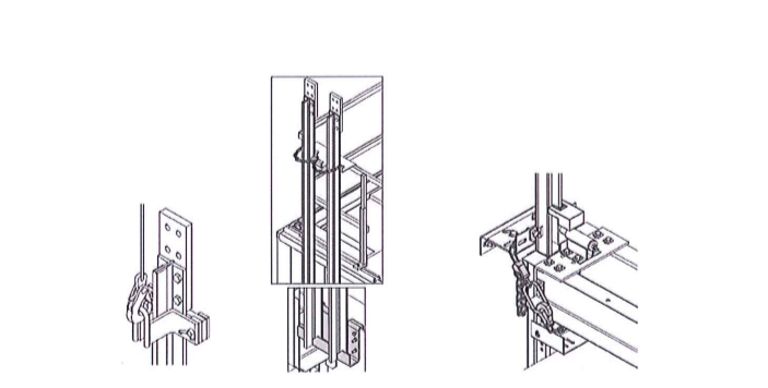 Elevator Lift Guide Rail & Machine Installation