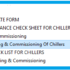 Method Statement For Testing & Commissioning Of Chillers