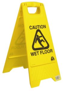 wet floor safety procedure